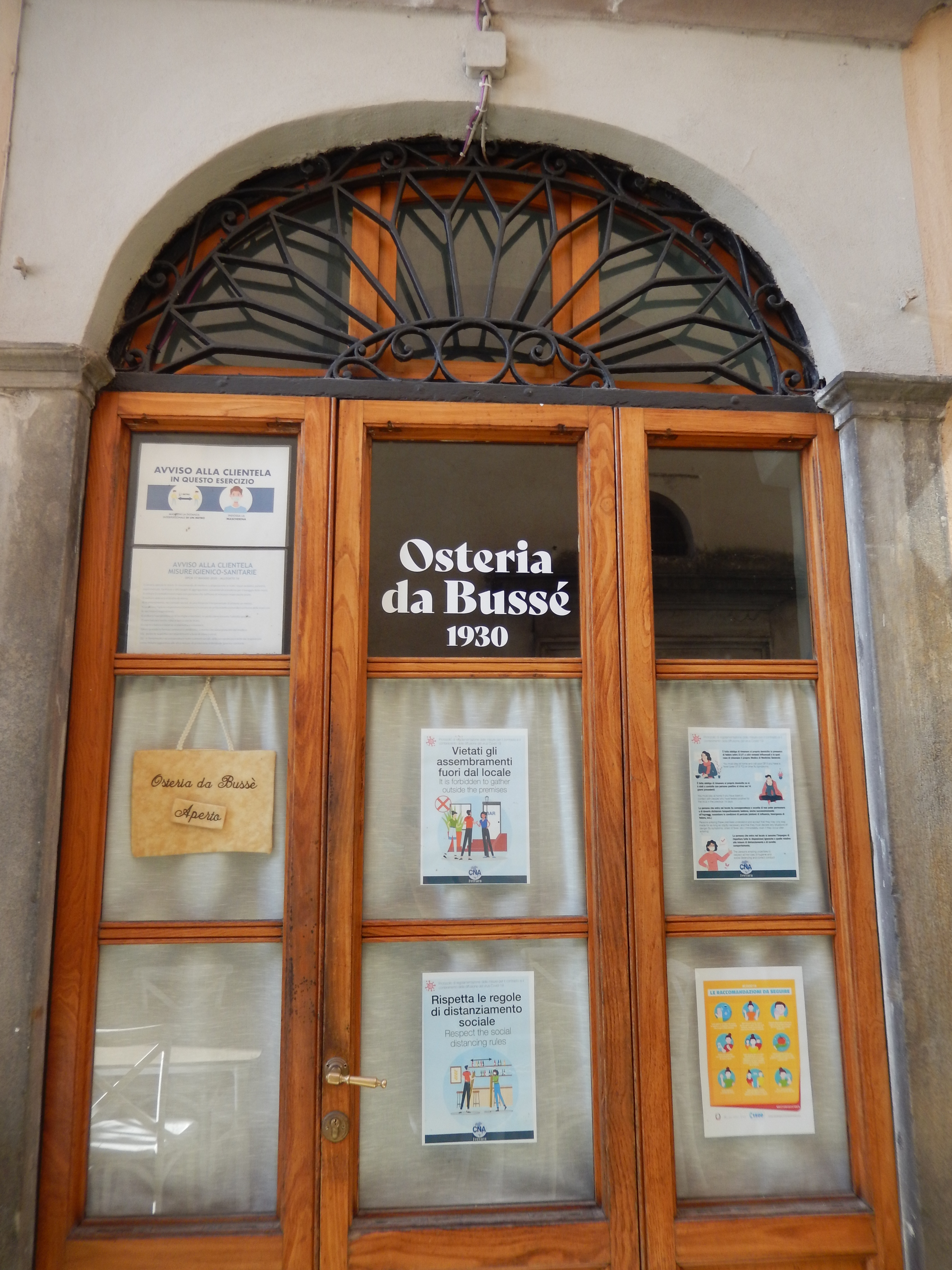 osteria, Osteria Da Bussé