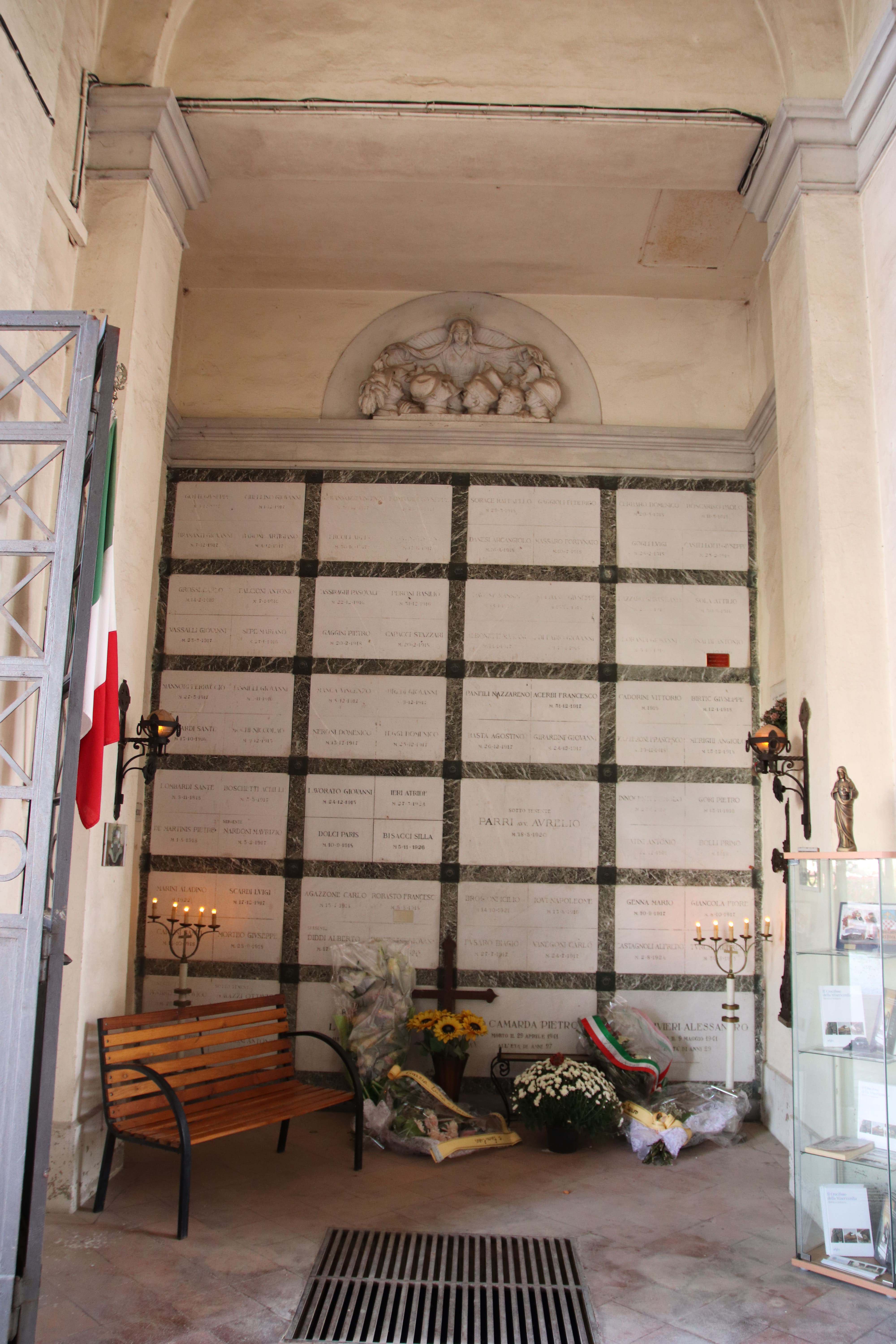 Famedio del cimitero della Misericordia