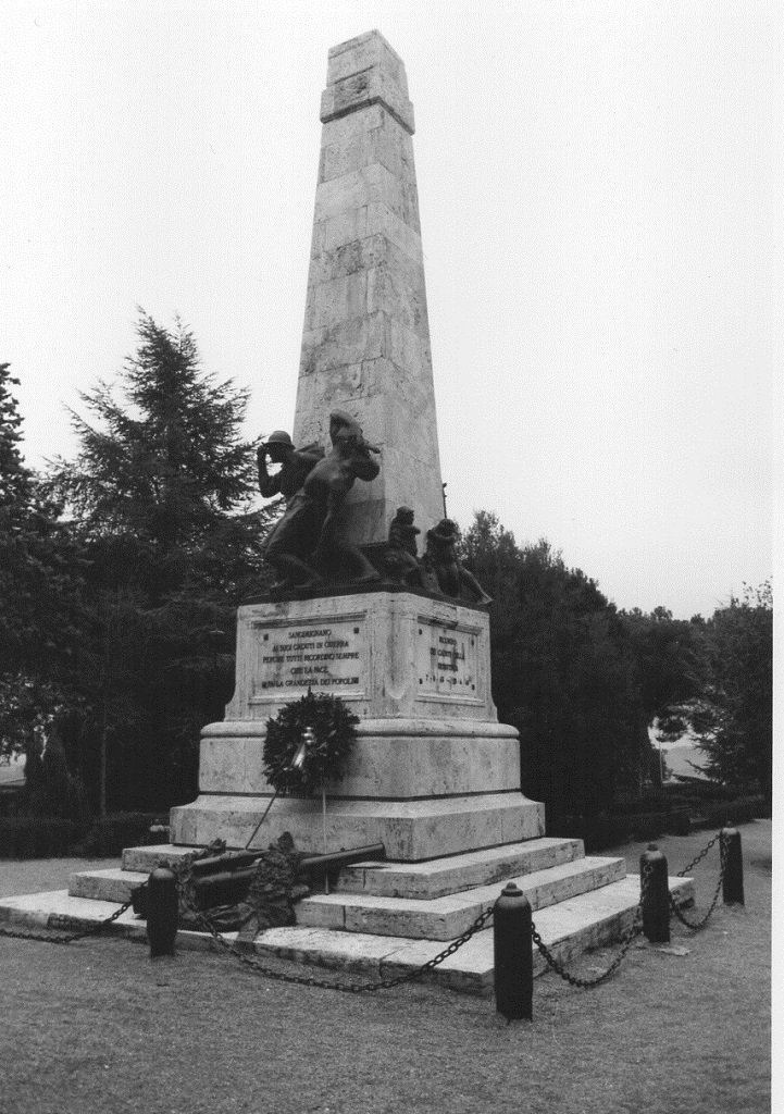 MONUMENTO AI CADUTI DELLA GUERRA 1915/18