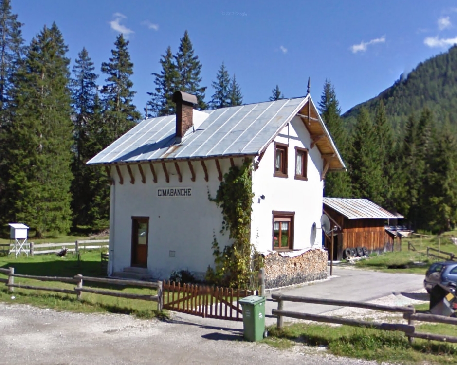ex casello ferroviario di Cimabanche