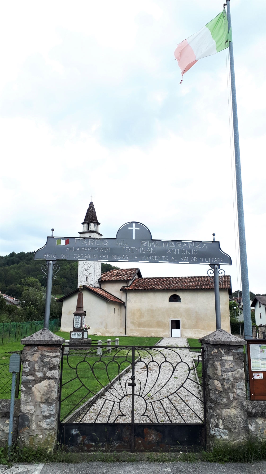 Parco della Rimembranza di Foen , Parco della Rimembranza alla memoria di Trevisan Antonio