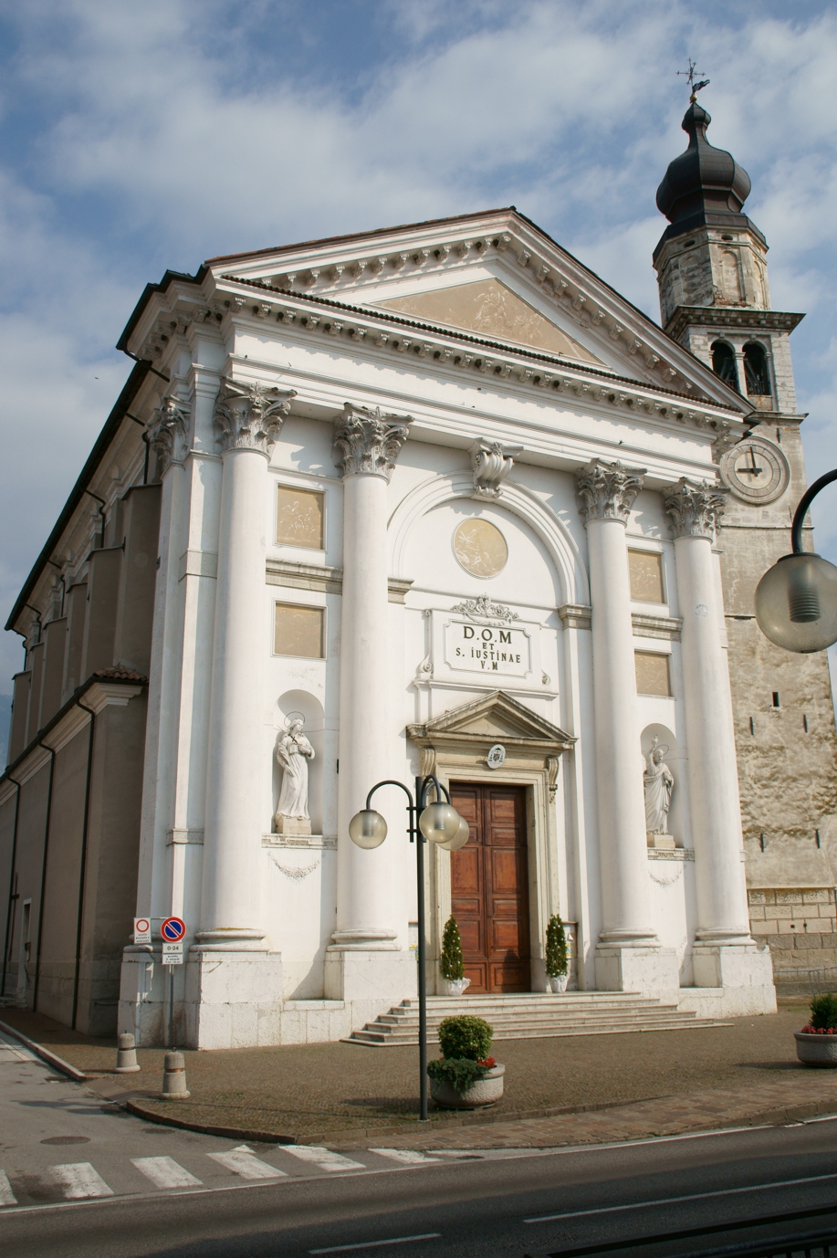 campanile della chiesa di Santa Giustina Vergine e Martire