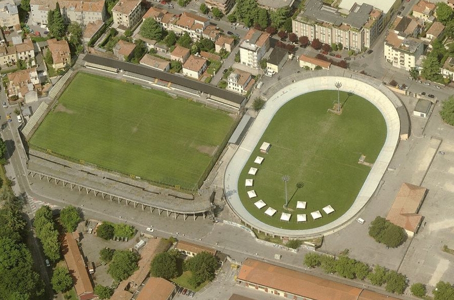 complesso sportivo: stadio "Appiani" e velodromo "Monti"