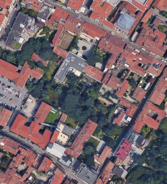 giardino di Palazzo Arslan , Zuccato, Arrigoni degli Oddi