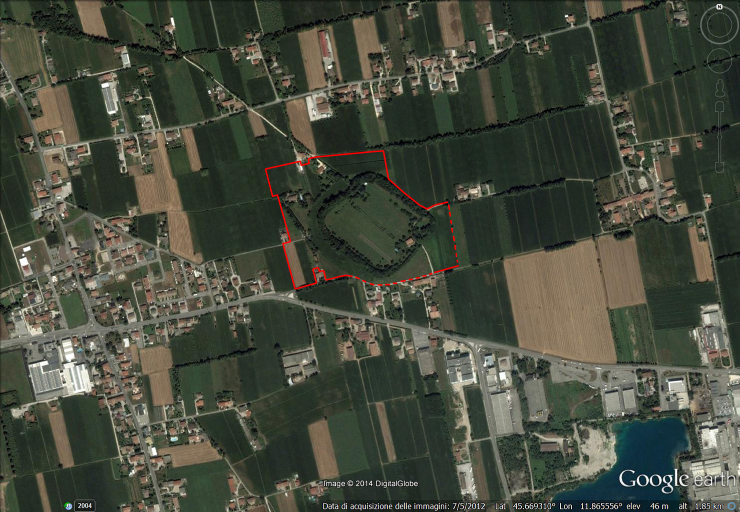 struttura di fortificazione, aggere