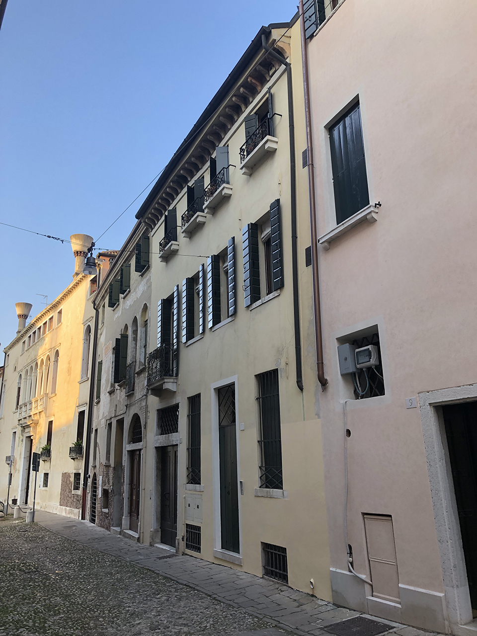 Facciata dell'edificio Settecentesco