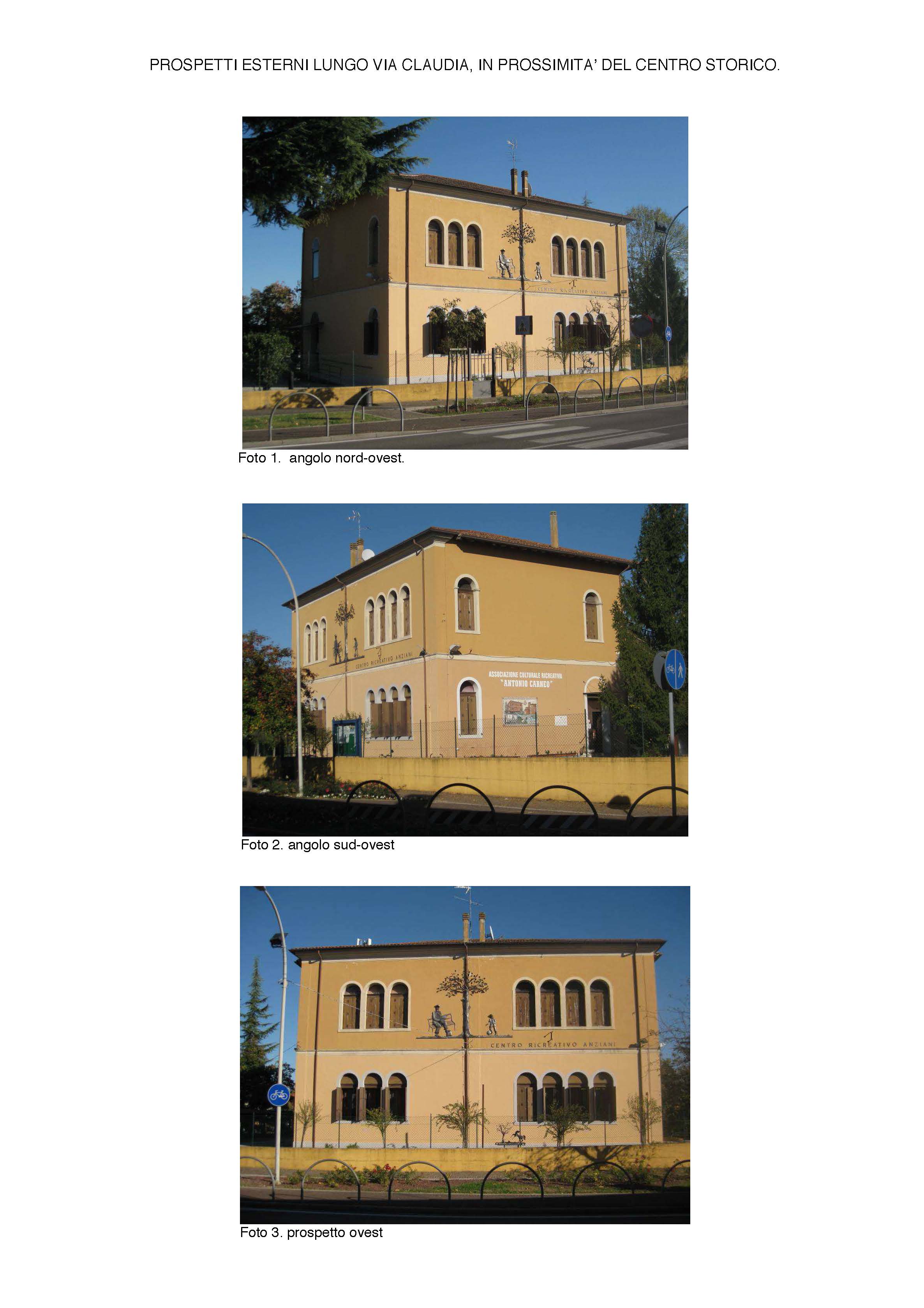 Centro ricreativo anziani