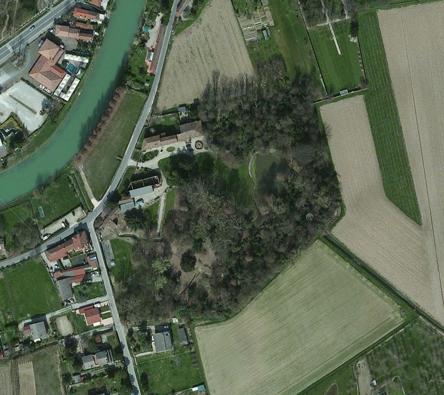 parco di villa Antelmi, poi Farsetti, ora Brusoni