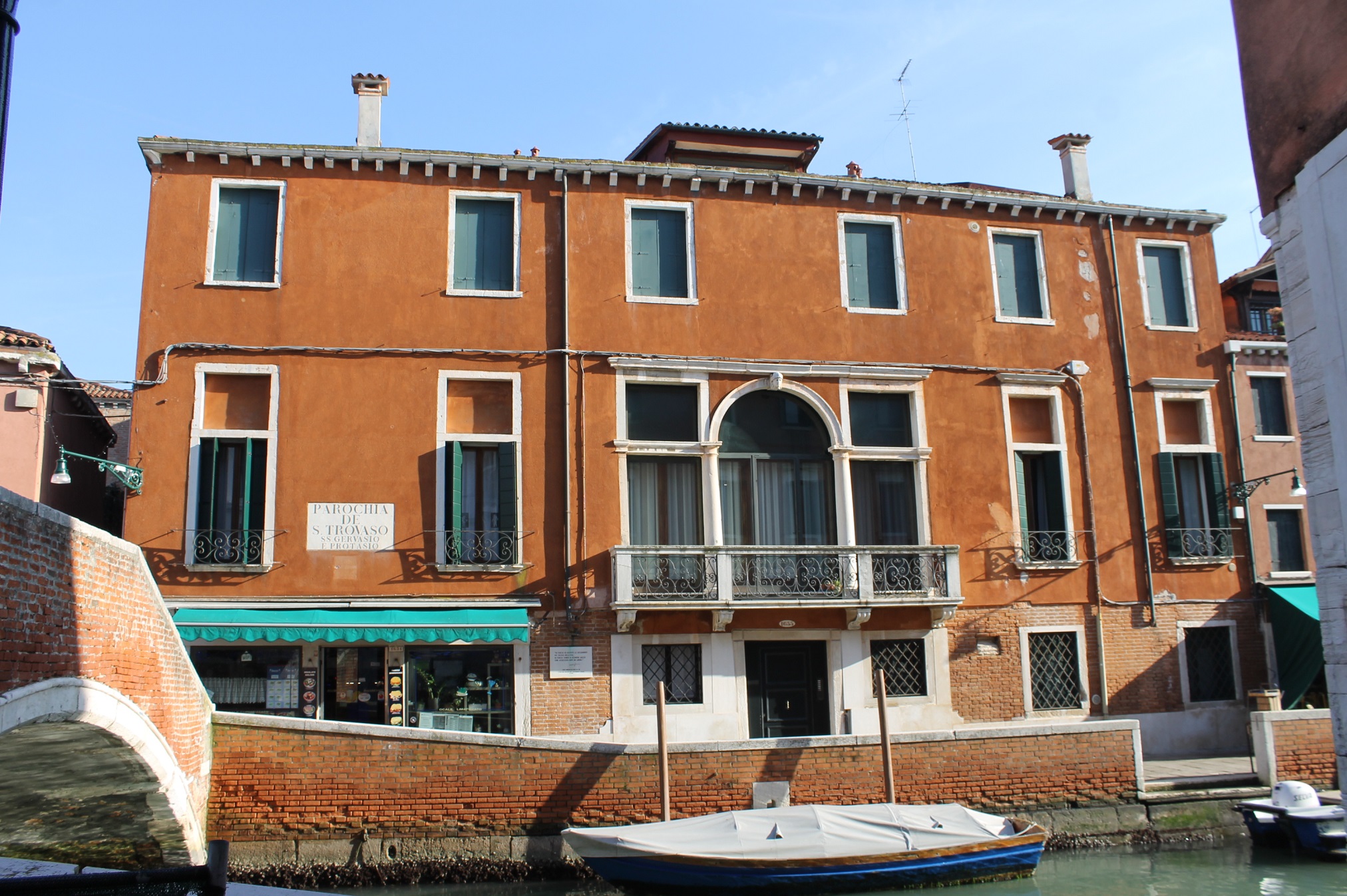 [Palazzo in Dorsoduro, 1629, 1629A, 1631, 1632, 1634, 1635/ Fondamenta San Basegio]