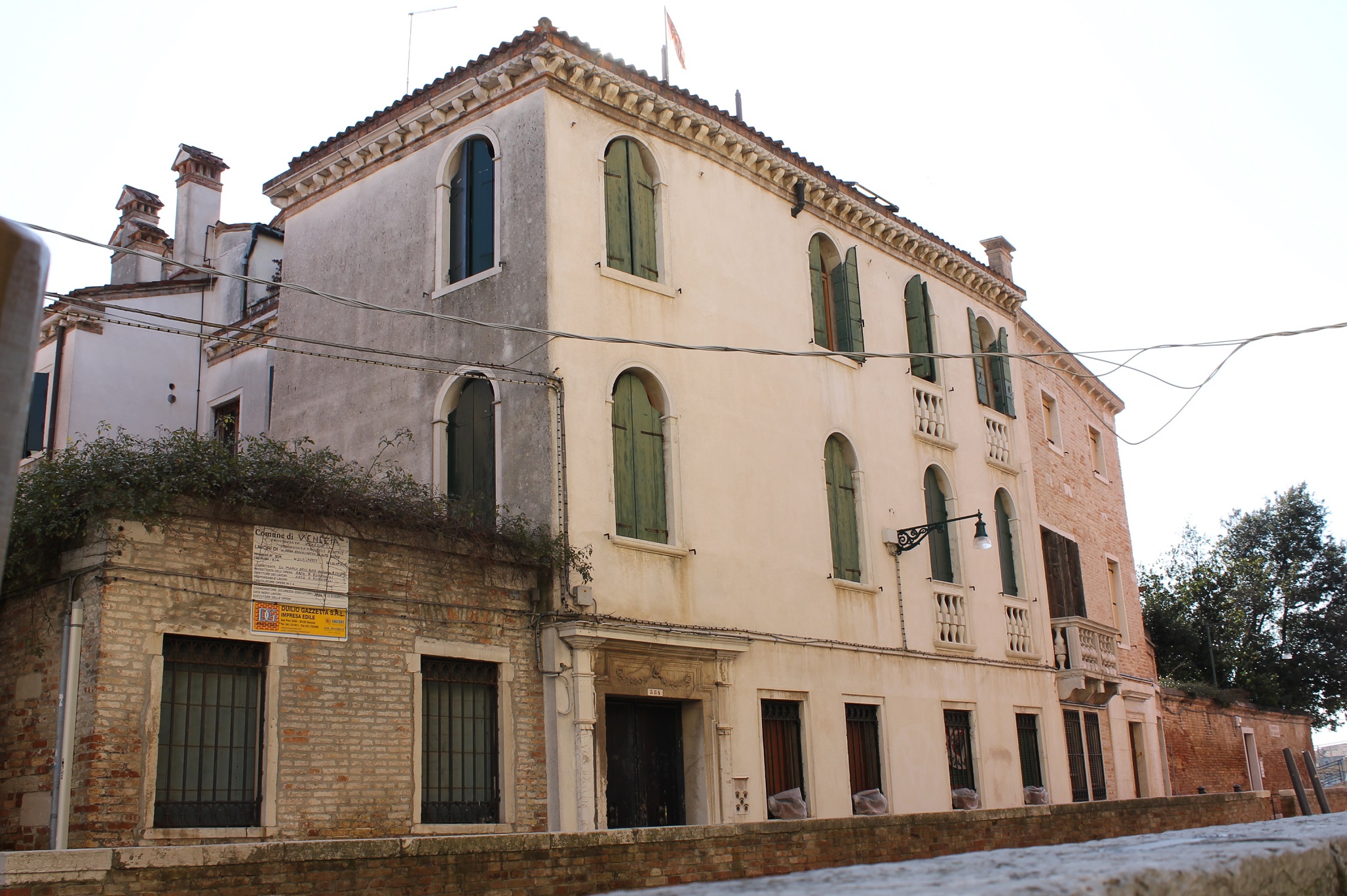 [Palazzo in Dorsoduro, 584/ Fondamenta Bragadin]