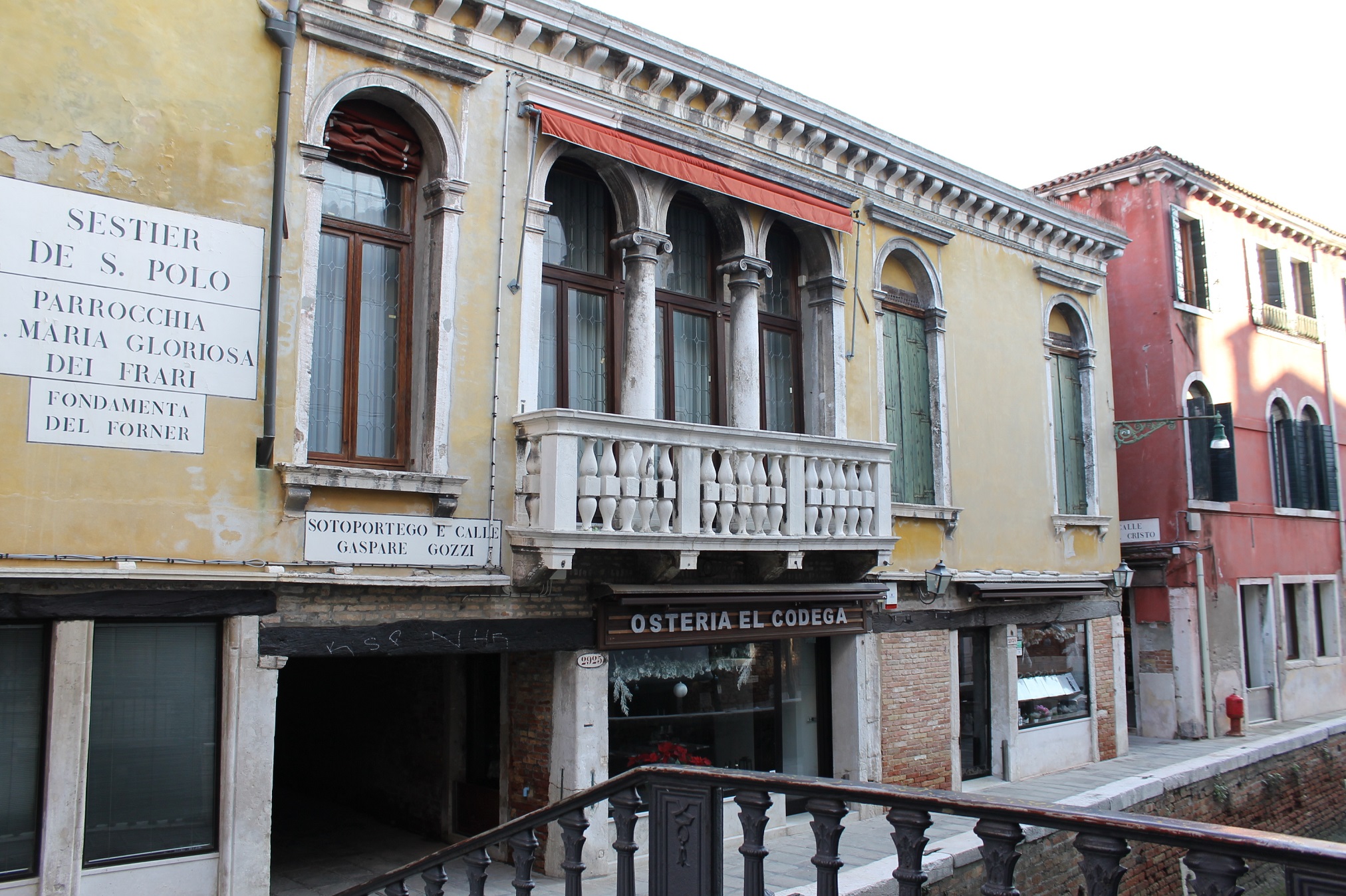 [Palazzo in San Polo, 2922-2927/ Fondamenta del Forner]