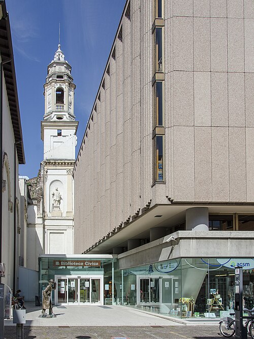 biblioteca, Biblioteca Civica di Verona, ex Collegio dei Gesuiti a San Sebastiano