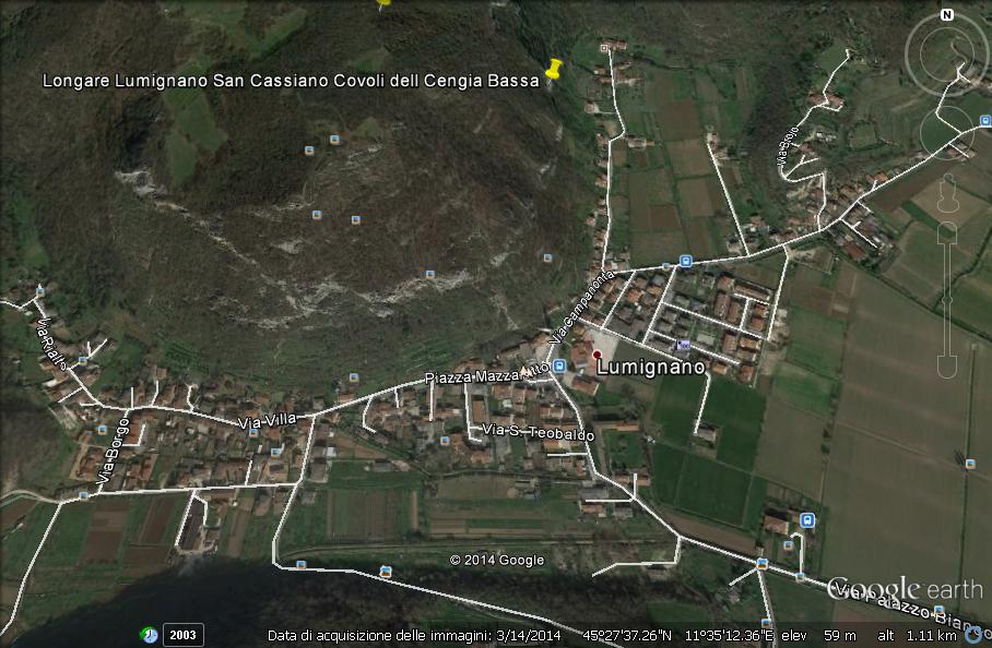 Covoli della sengia Bassa di San Cassiano