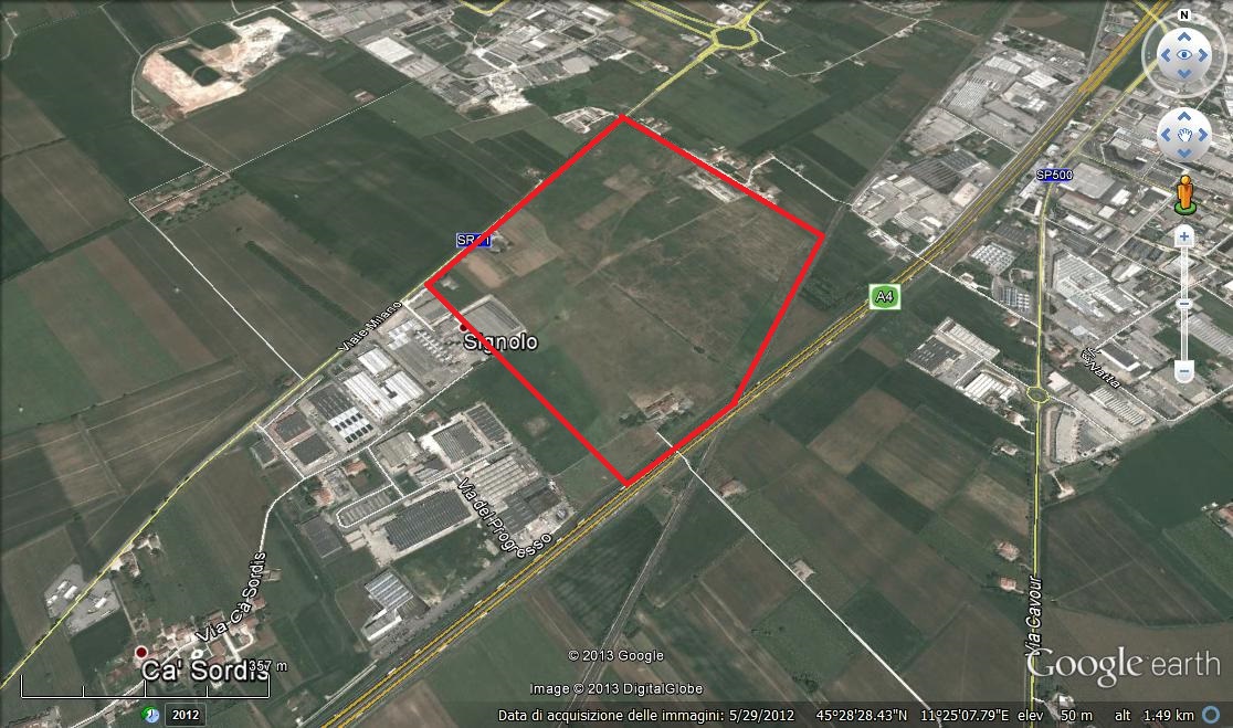 Località Signolo e Palazzina CIS