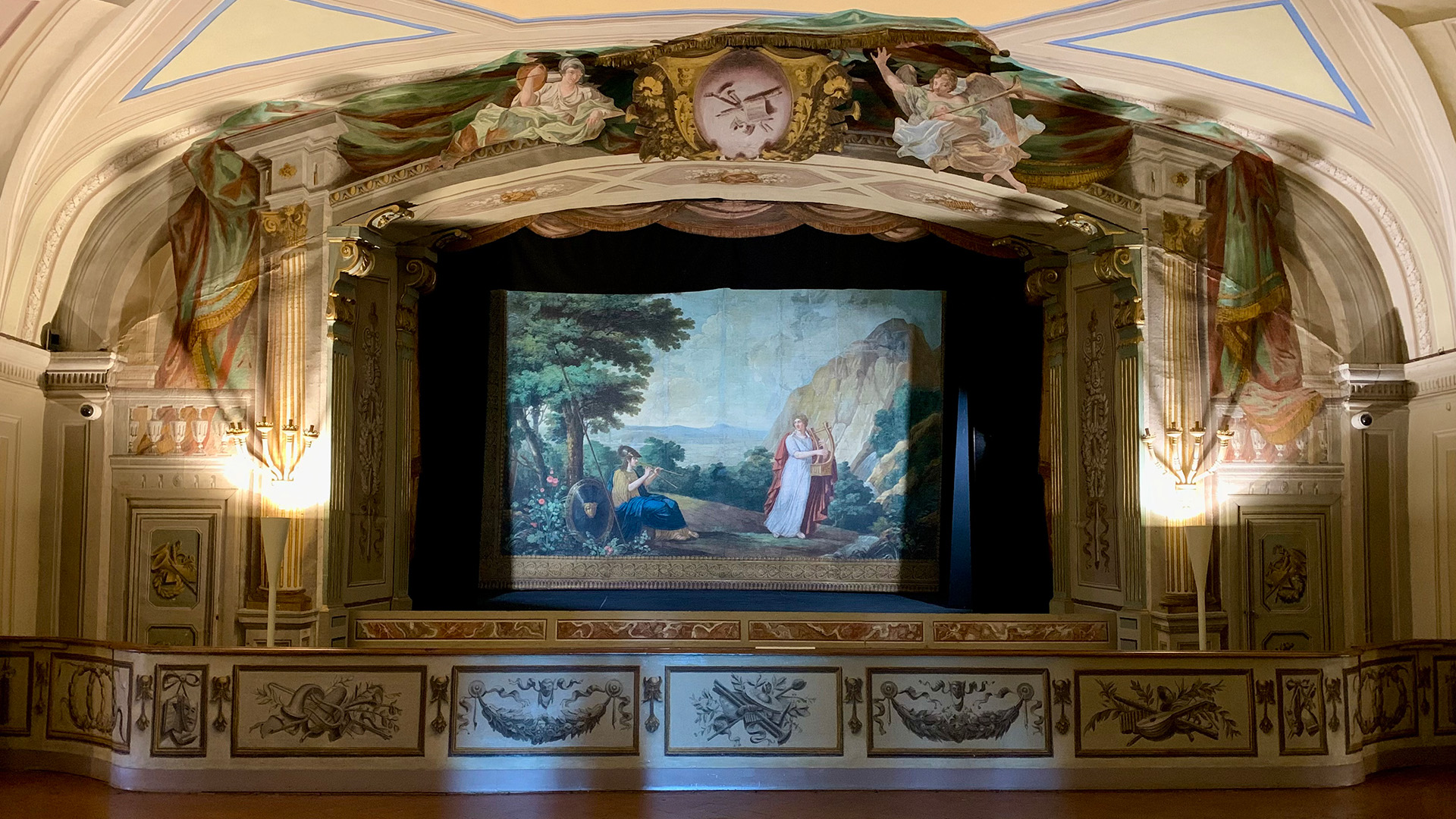 Il Teatro delle Commedie della villa medicea di Poggio a Caiano