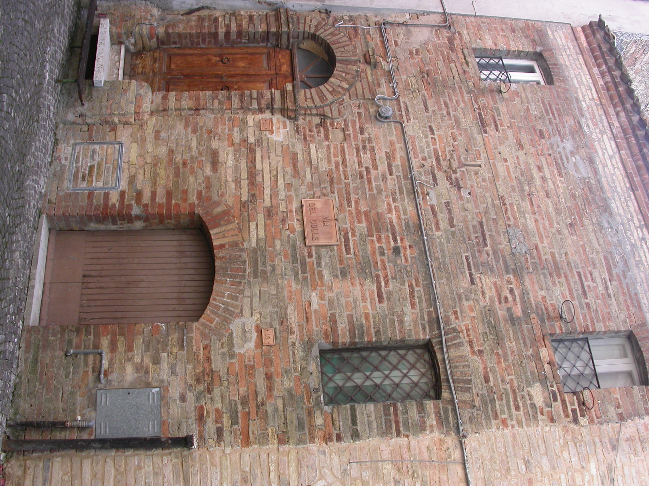 Casa a schiera di via del Colle