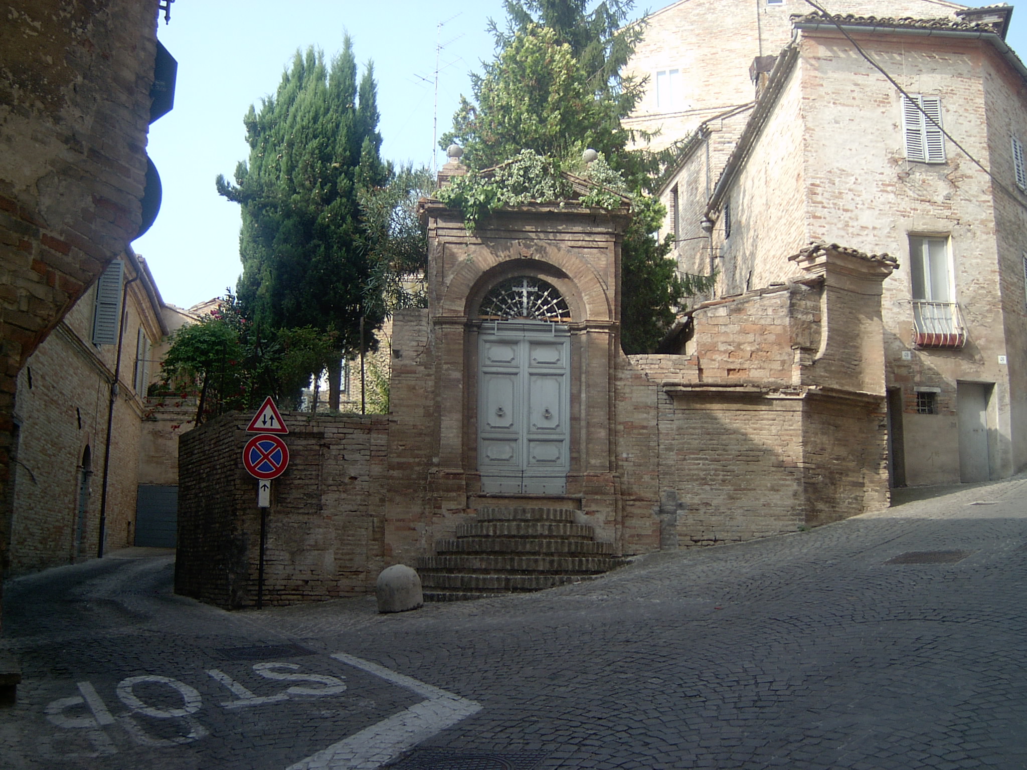 Muro di recinzione