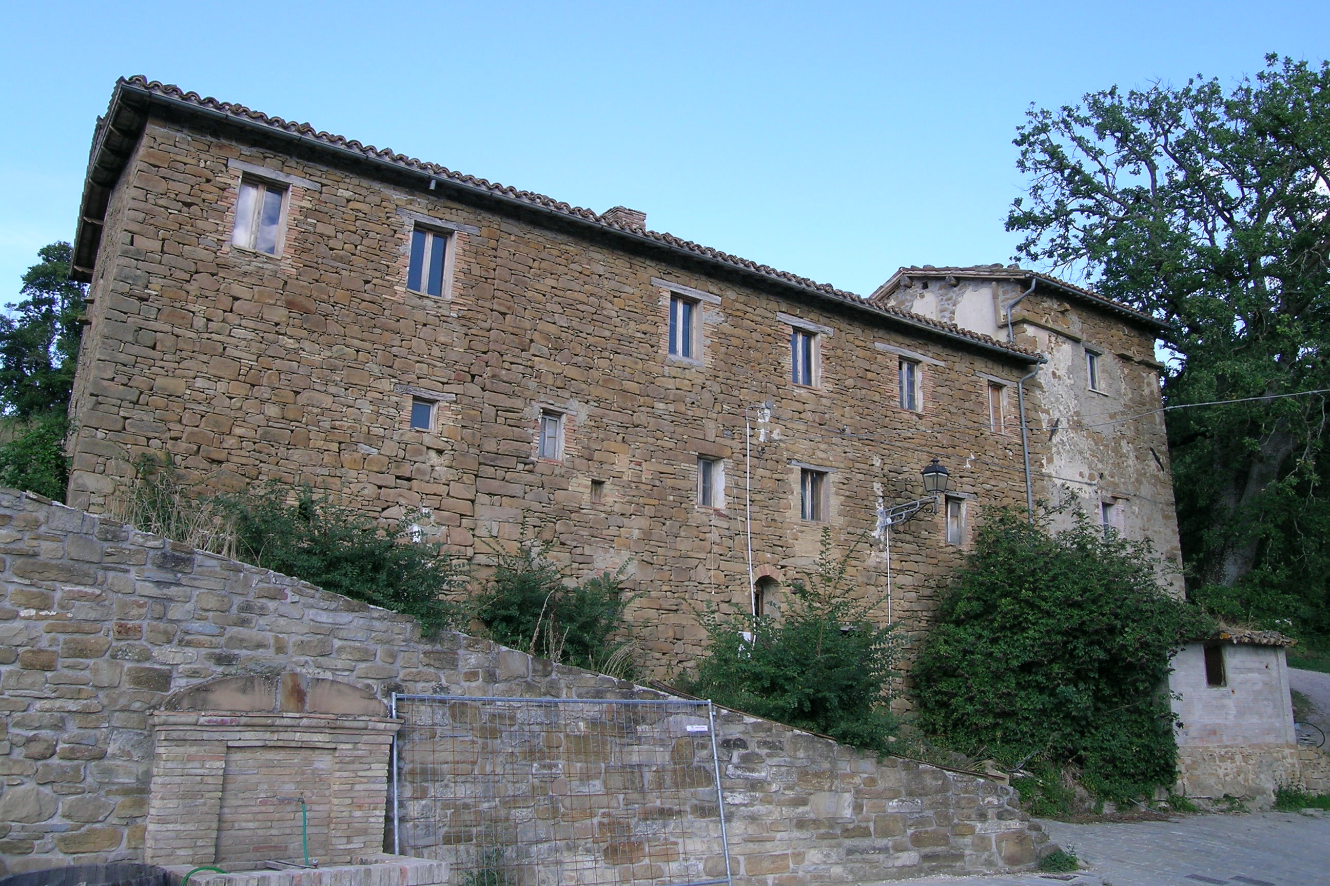 Casa-torre con colombaia
