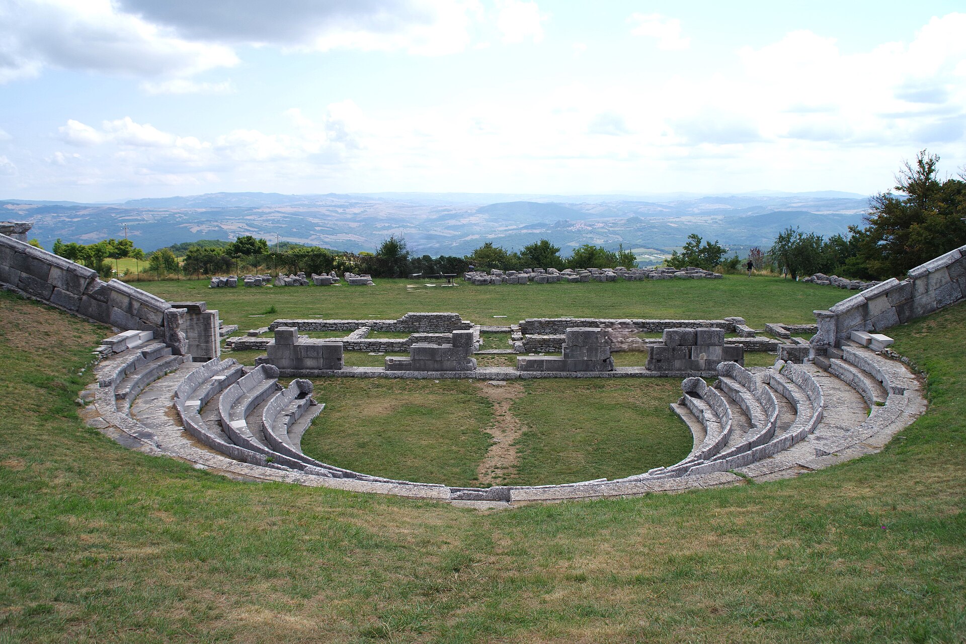 Teatro romano di Pietrabbondante
