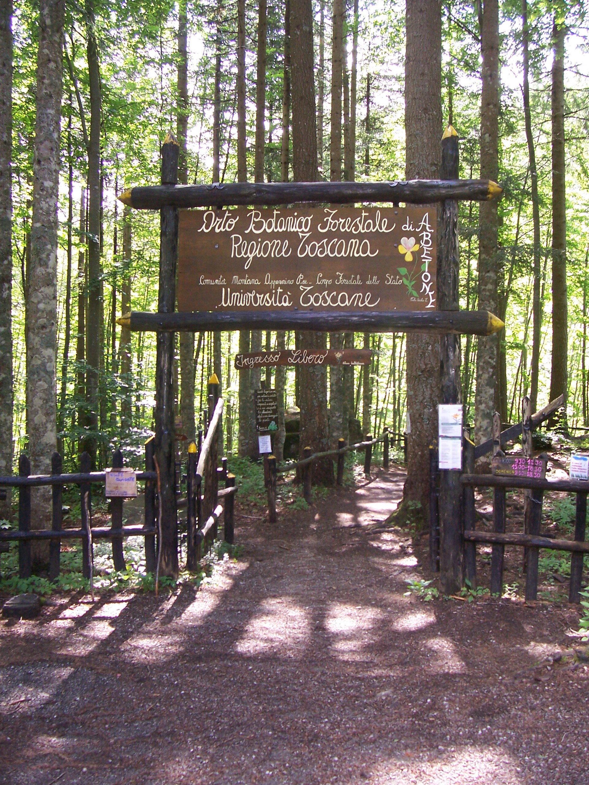 Orto Botanico Forestale Abetone