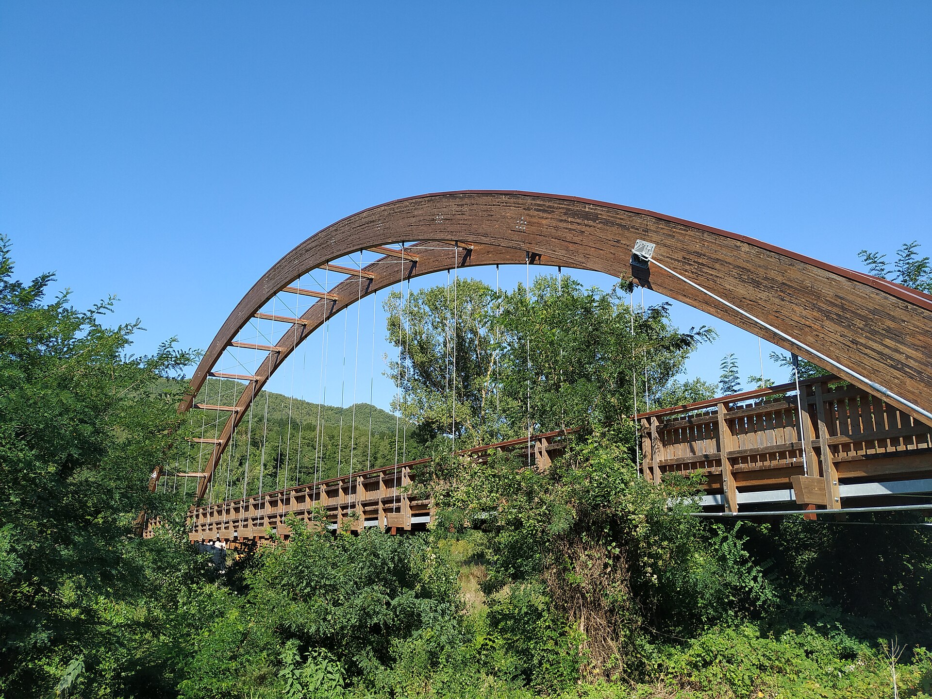 ponte della pista ciclo-pedonale