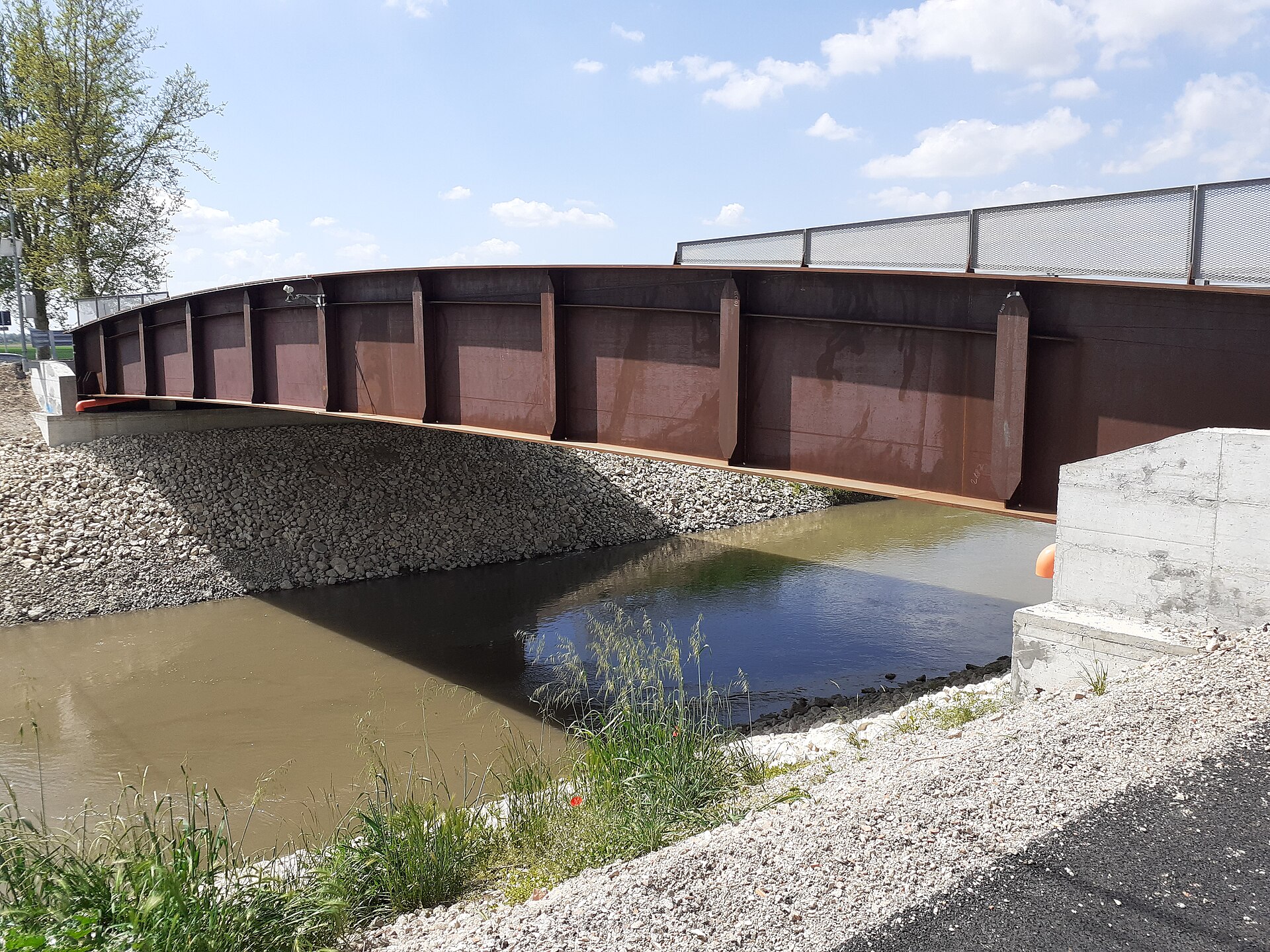 ponte della SP91 sul fiume Fratta