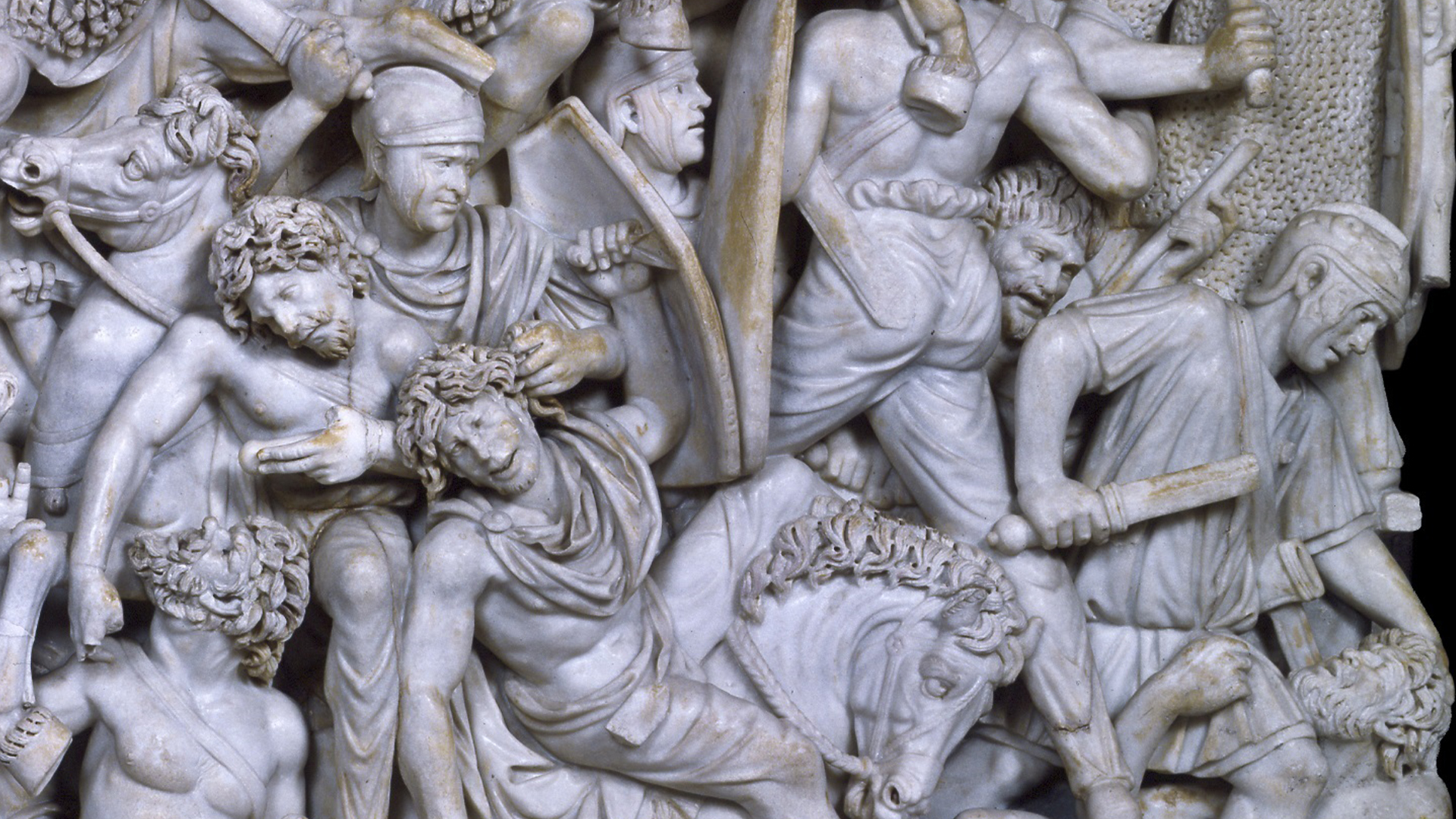 Palazzo Altemps - Sarcofago Colossale "Grande Ludovisi"